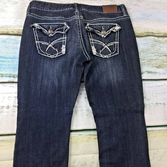 Maurices Denim Flap Pocket Capri Jean Womens 9/10 - Picture 3 of 7
